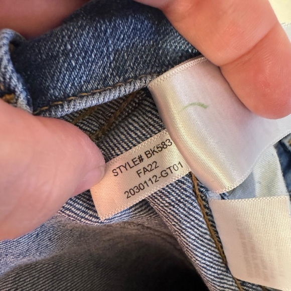 J Crew High Rise Classic Vintage denim jeans womens 29 casual everyday errands - Picture 9 of 13